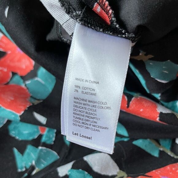 Kate Spade Saturday floral cropped cotton pants size 2 NEW - Picture 12 of 12